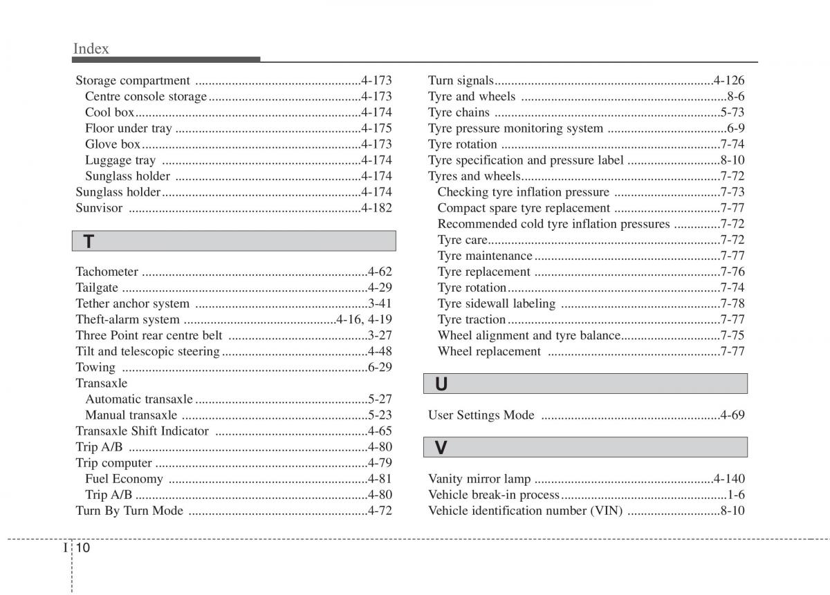 KIA Carens III 3 owners manual / page 1332