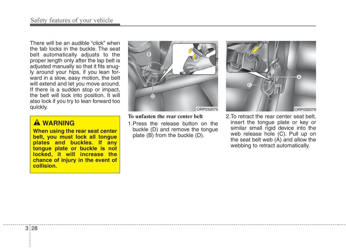 KIA Carens III 3 owners manual / page 1364