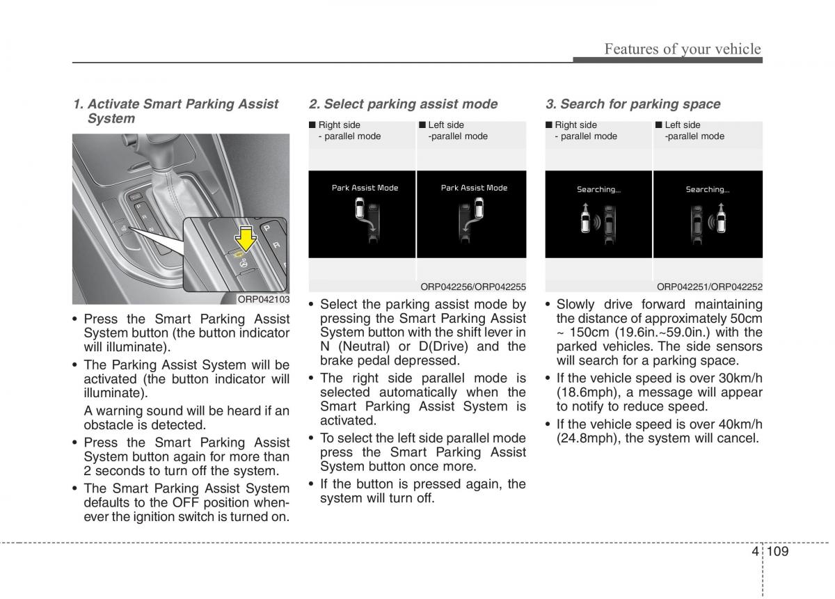 KIA Carens III 3 owners manual / page 138