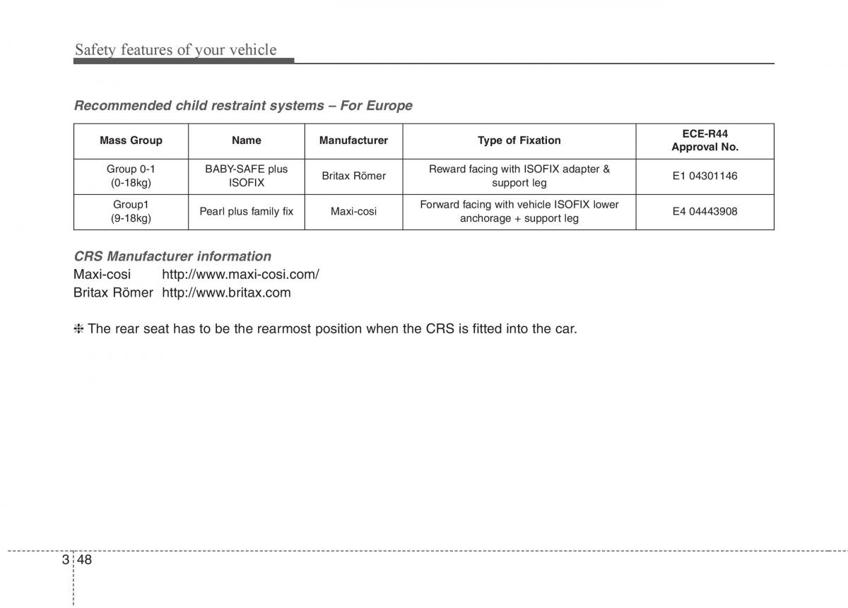 KIA Carens III 3 owners manual / page 1384