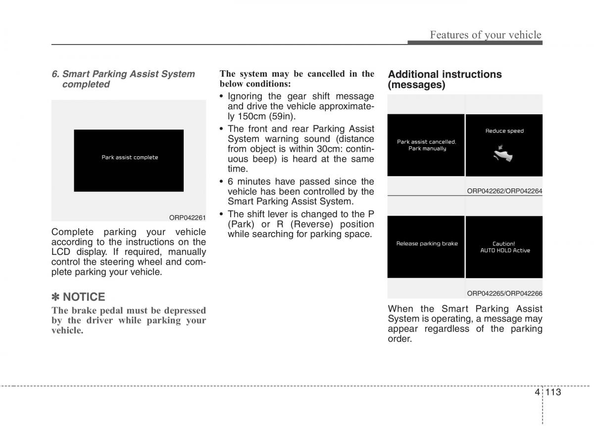 KIA Carens III 3 owners manual / page 142