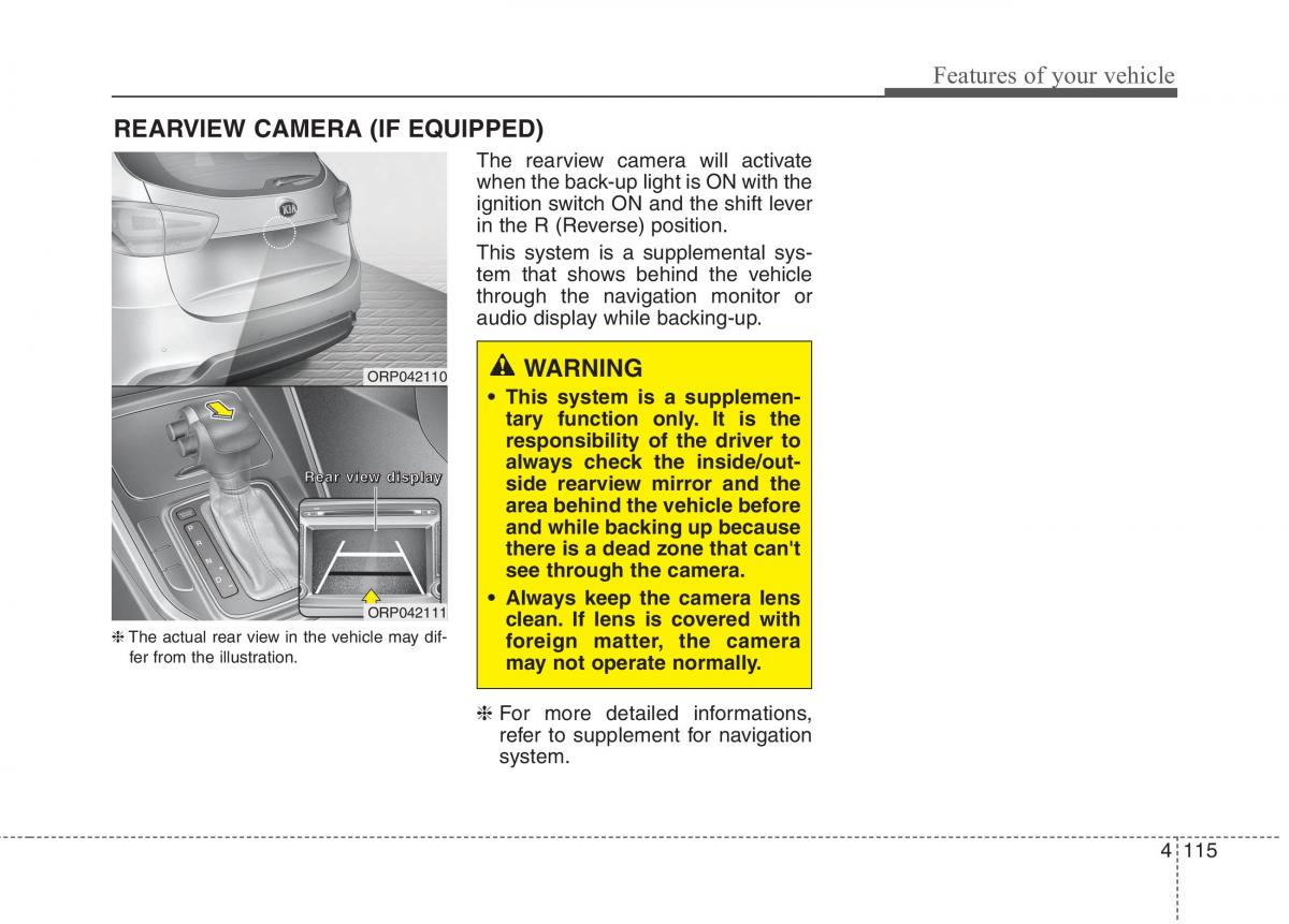 KIA Carens III 3 owners manual / page 144