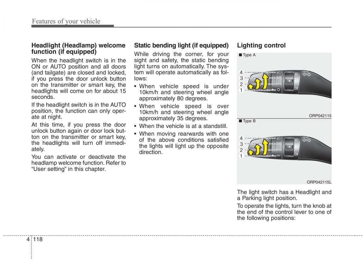 KIA Carens III 3 owners manual / page 147