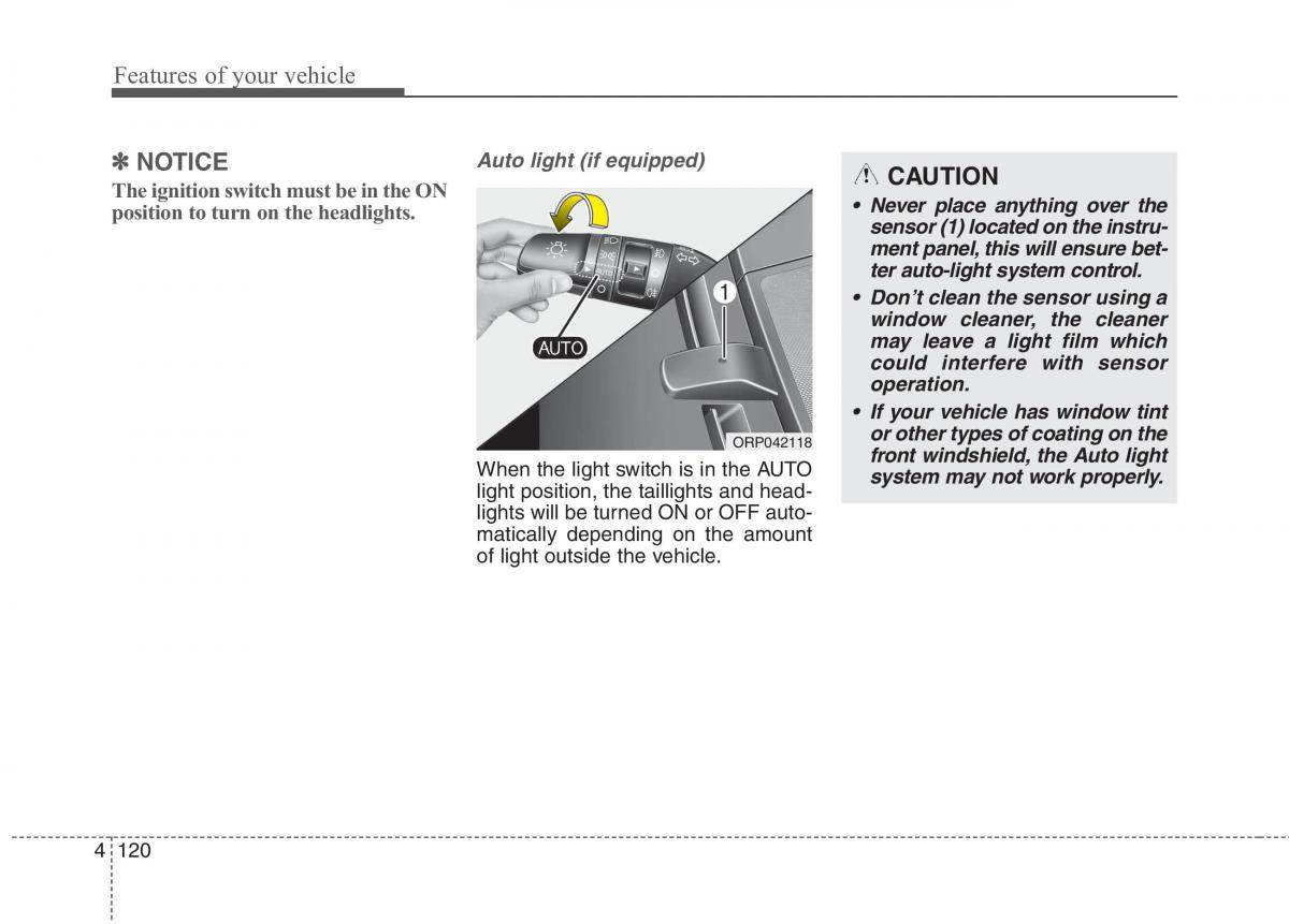 KIA Carens III 3 owners manual / page 149