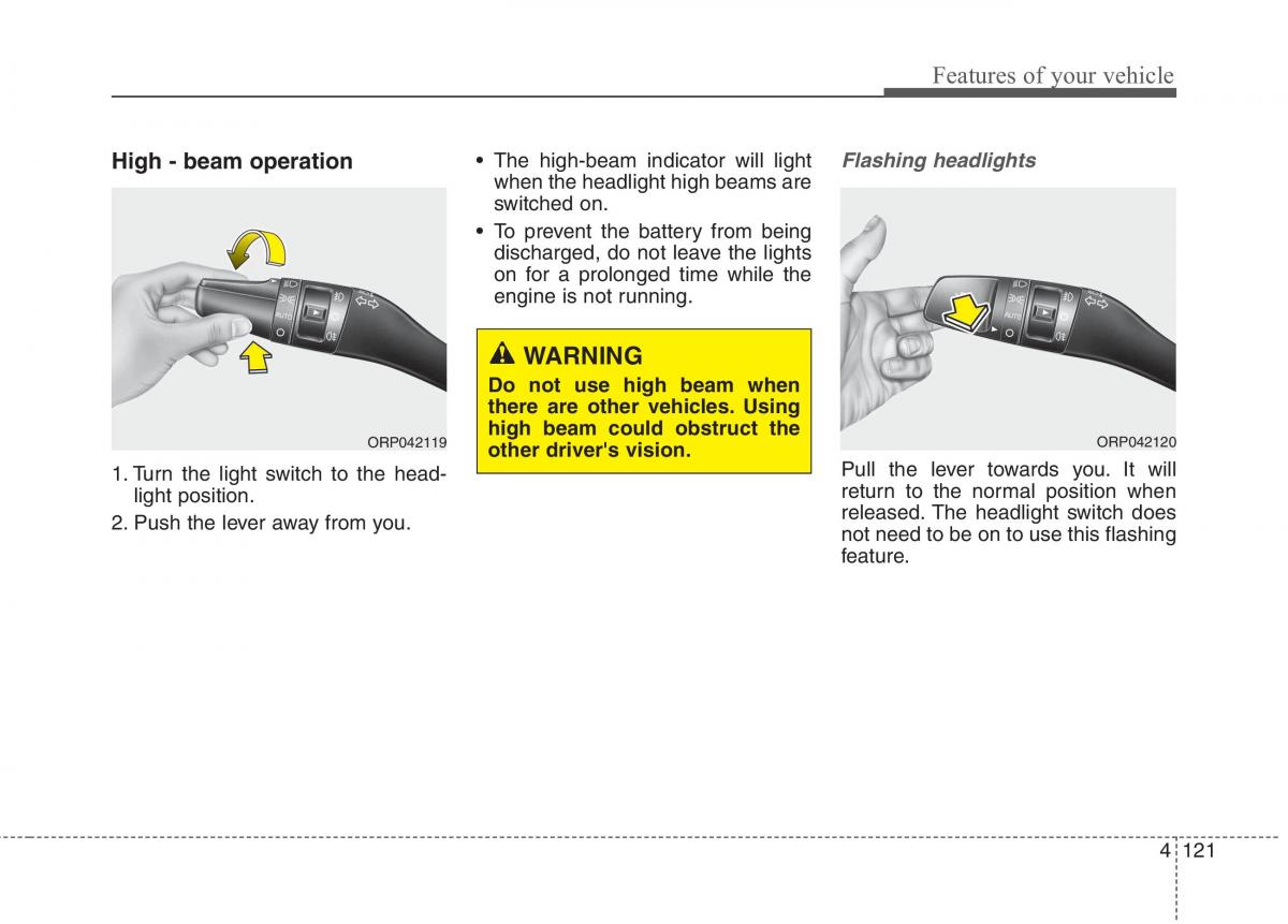 KIA Carens III 3 owners manual / page 150