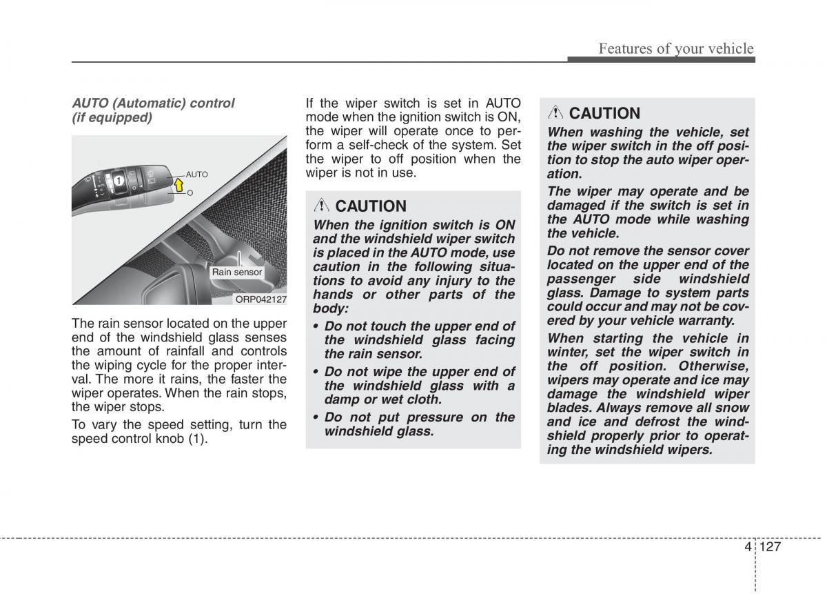 KIA Carens III 3 owners manual / page 156