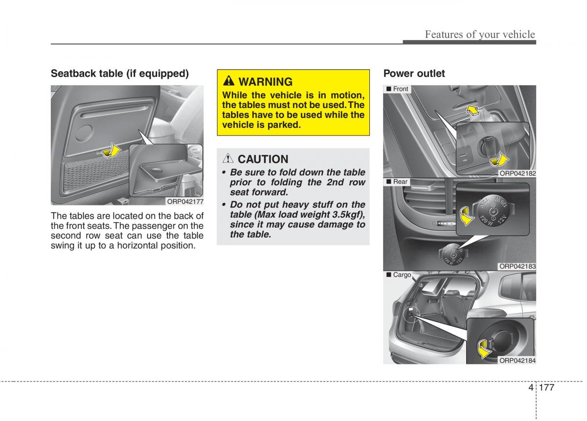 KIA Carens III 3 owners manual / page 206