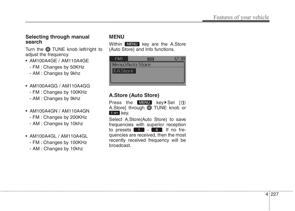 KIA Carens III 3 owners manual / page 256