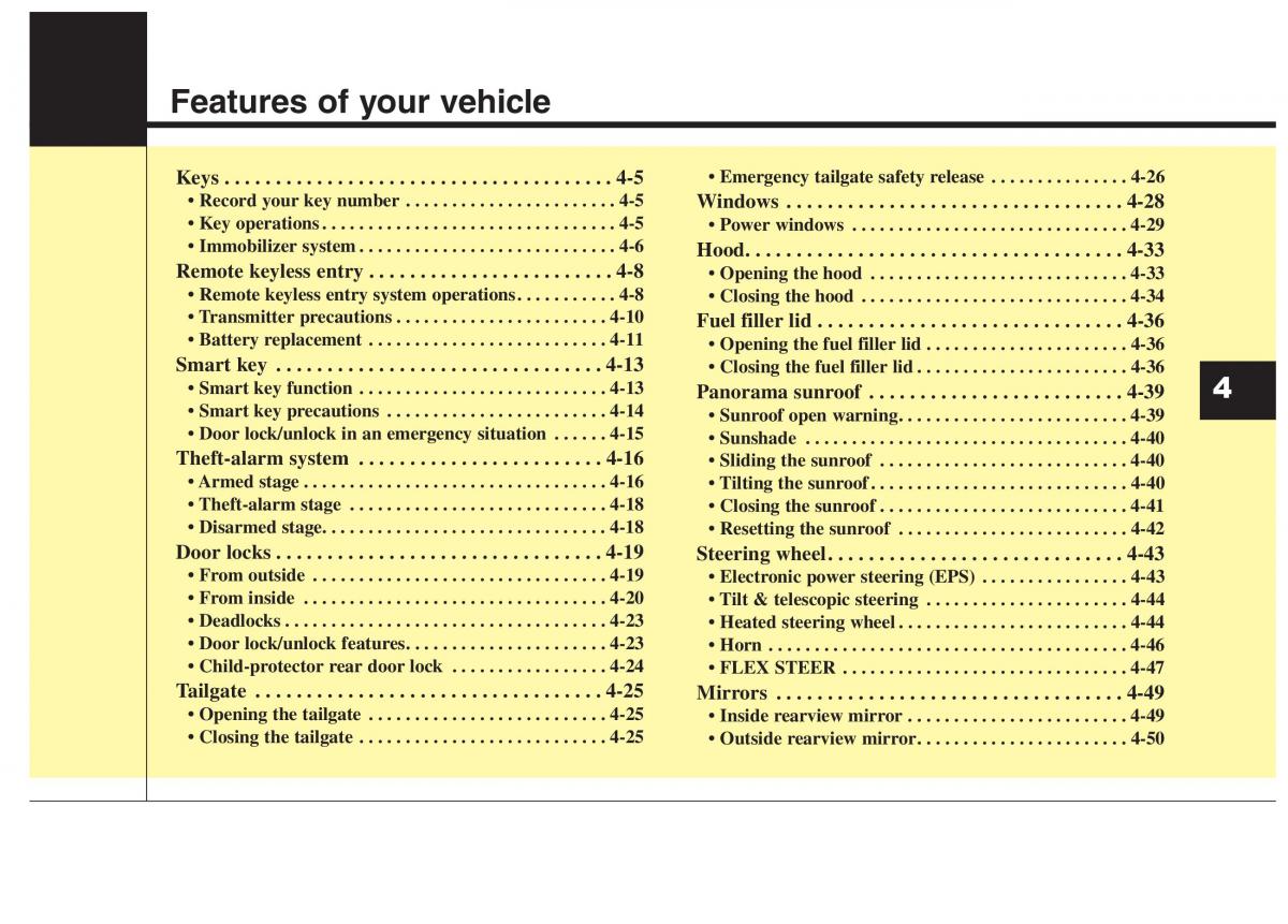 KIA Carens III 3 owners manual / page 30