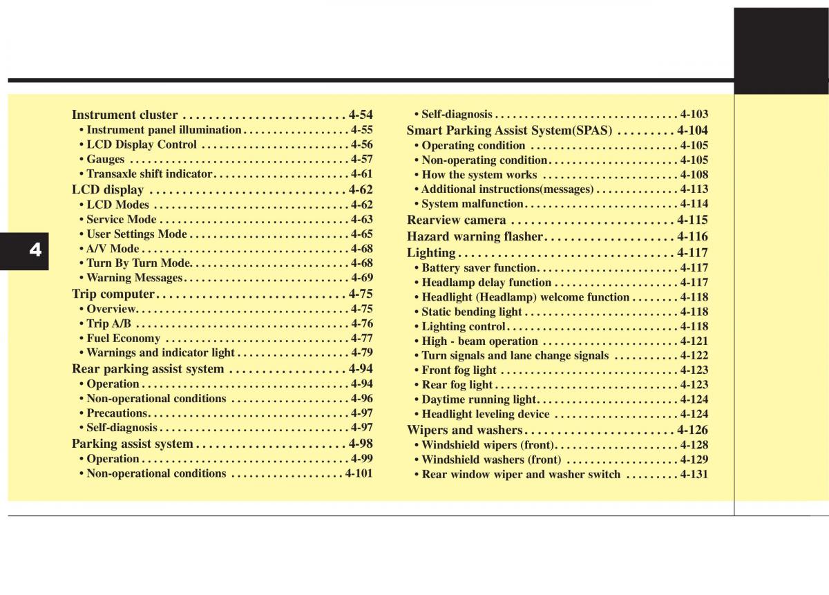 KIA Carens III 3 owners manual / page 31