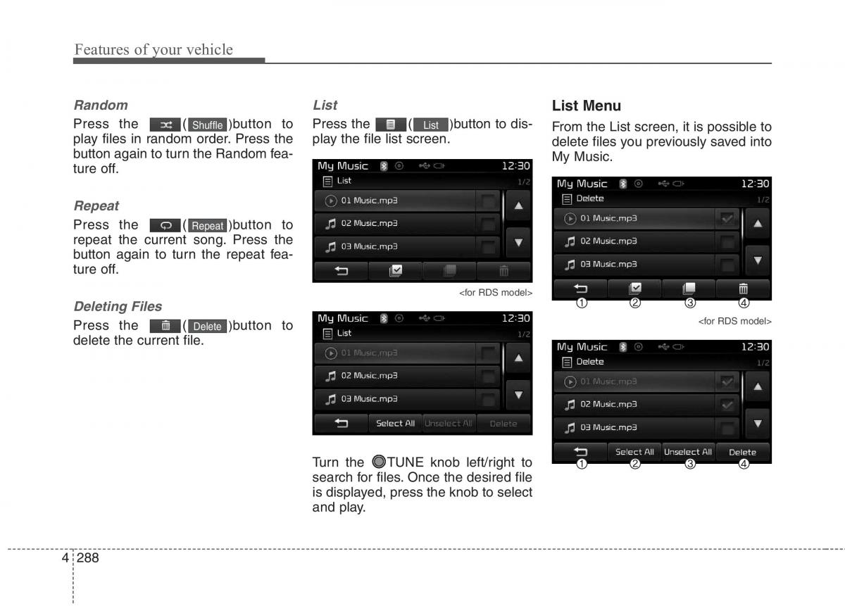 KIA Carens III 3 owners manual / page 317