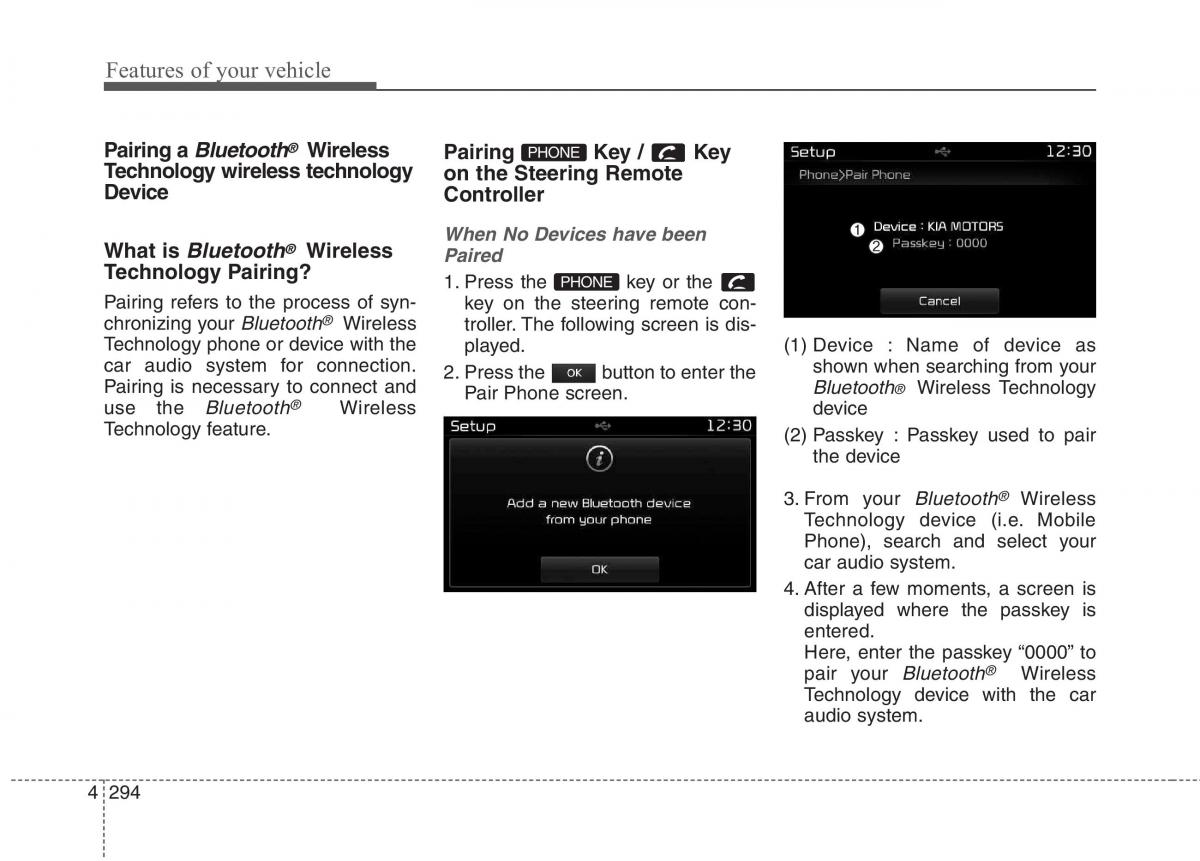 KIA Carens III 3 owners manual / page 323