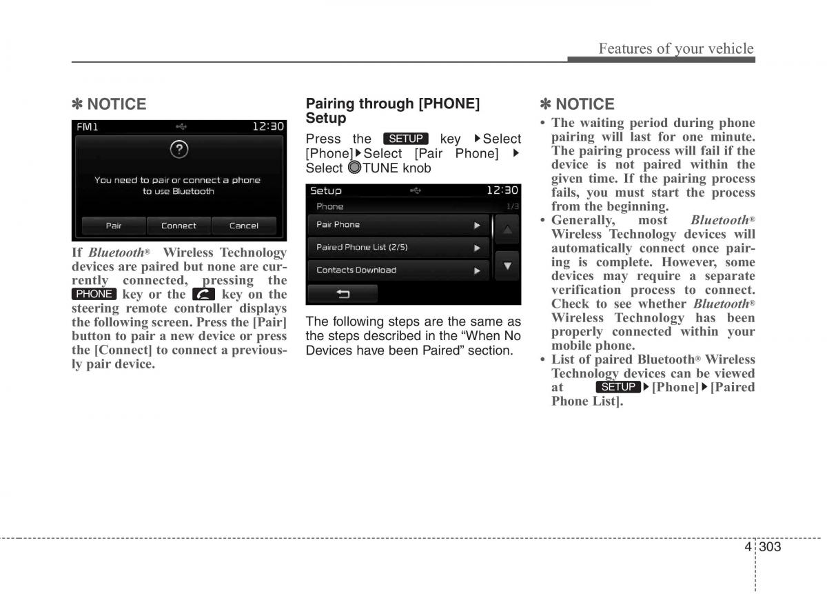 KIA Carens III 3 owners manual / page 332