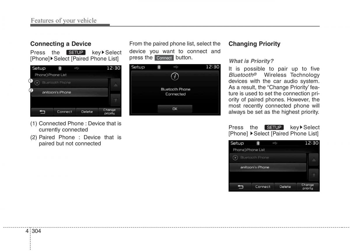 KIA Carens III 3 owners manual / page 333