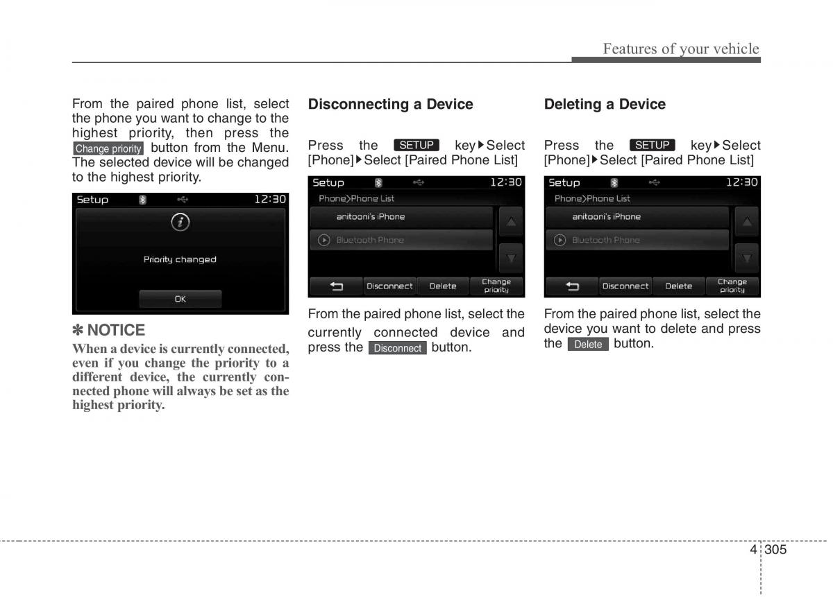 KIA Carens III 3 owners manual / page 334