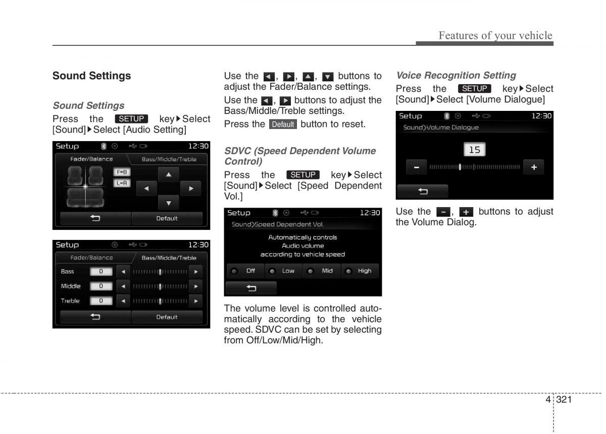 KIA Carens III 3 owners manual / page 350