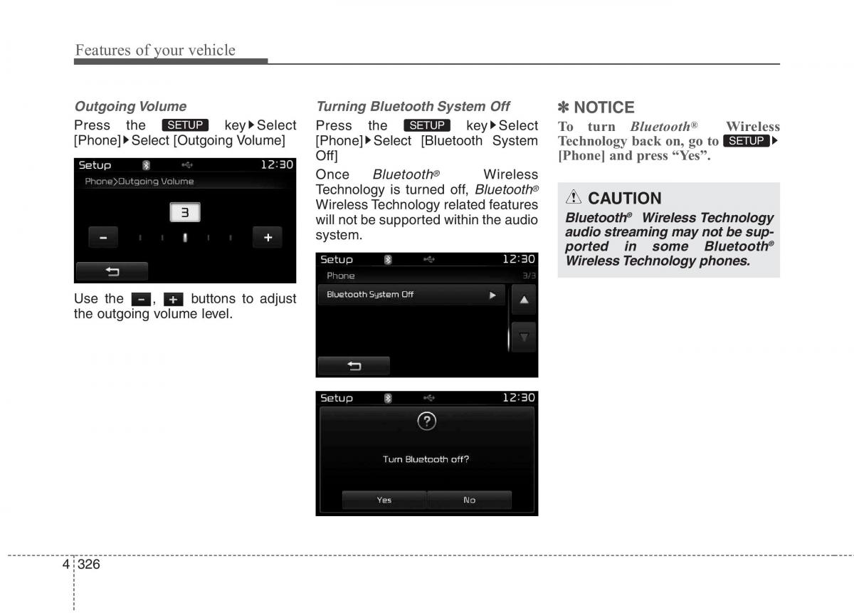 KIA Carens III 3 owners manual / page 355