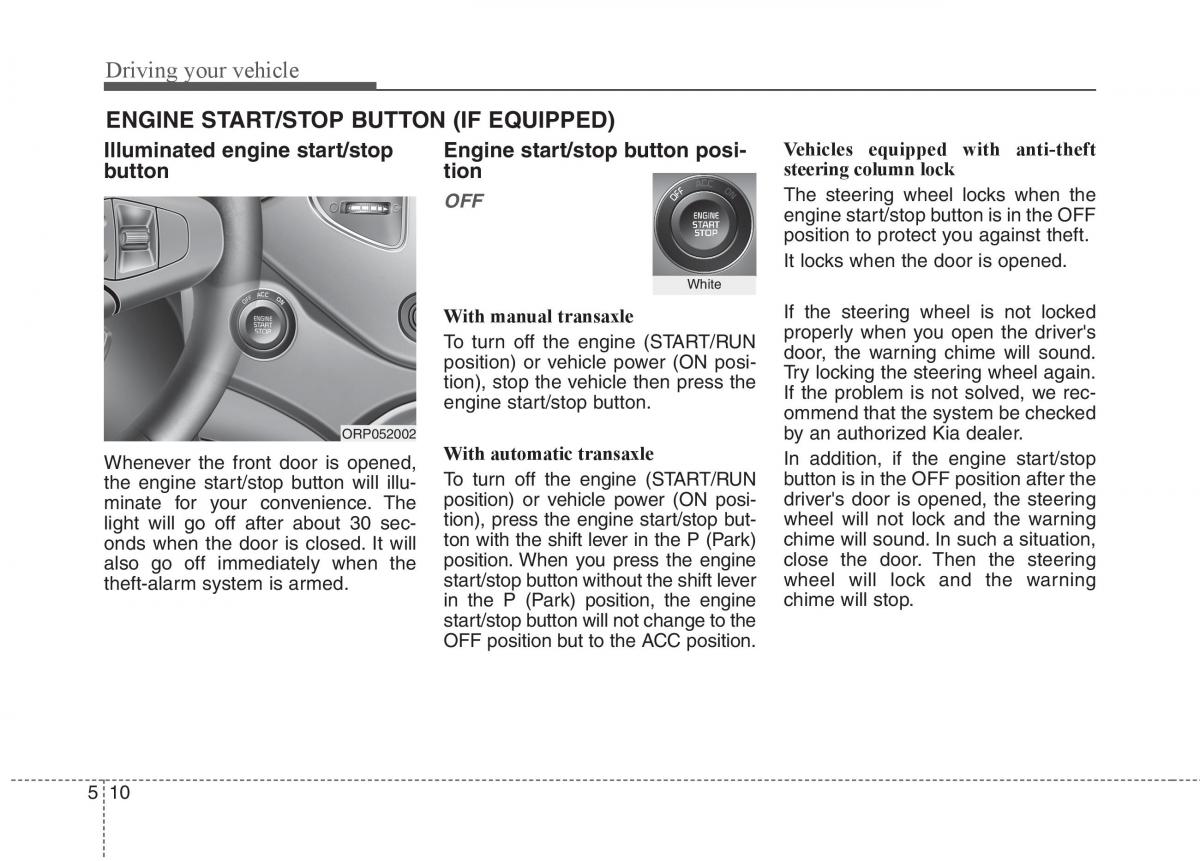 KIA Carens III 3 owners manual / page 376