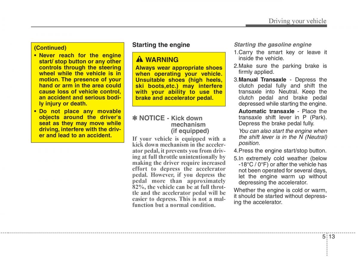 KIA Carens III 3 owners manual / page 379