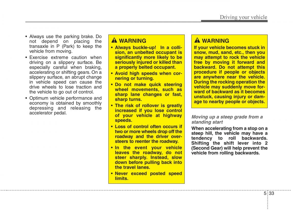 KIA Carens III 3 owners manual / page 399