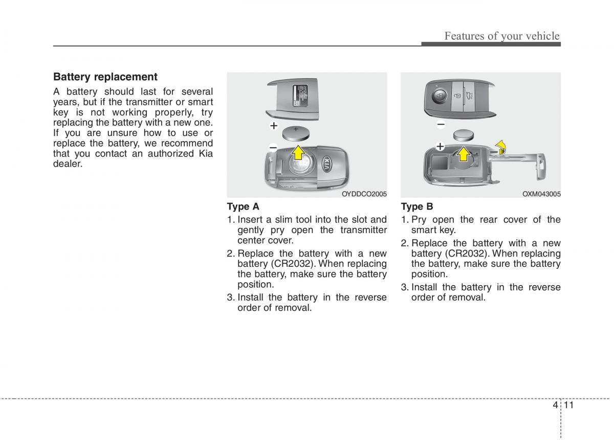 KIA Carens III 3 owners manual / page 40