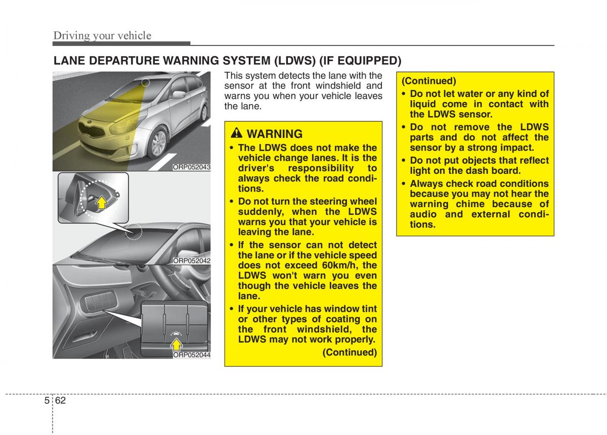 KIA Carens III 3 owners manual / page 428