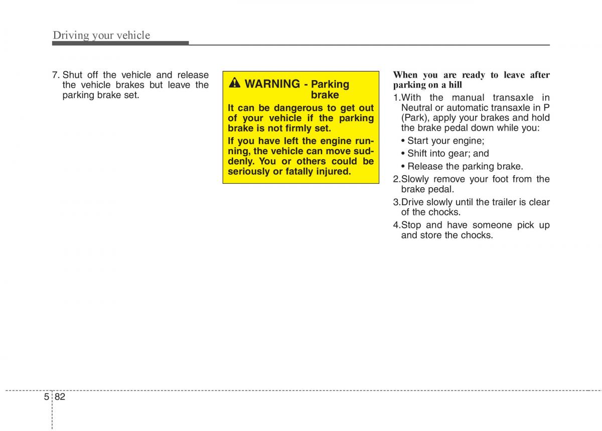 KIA Carens III 3 owners manual / page 448