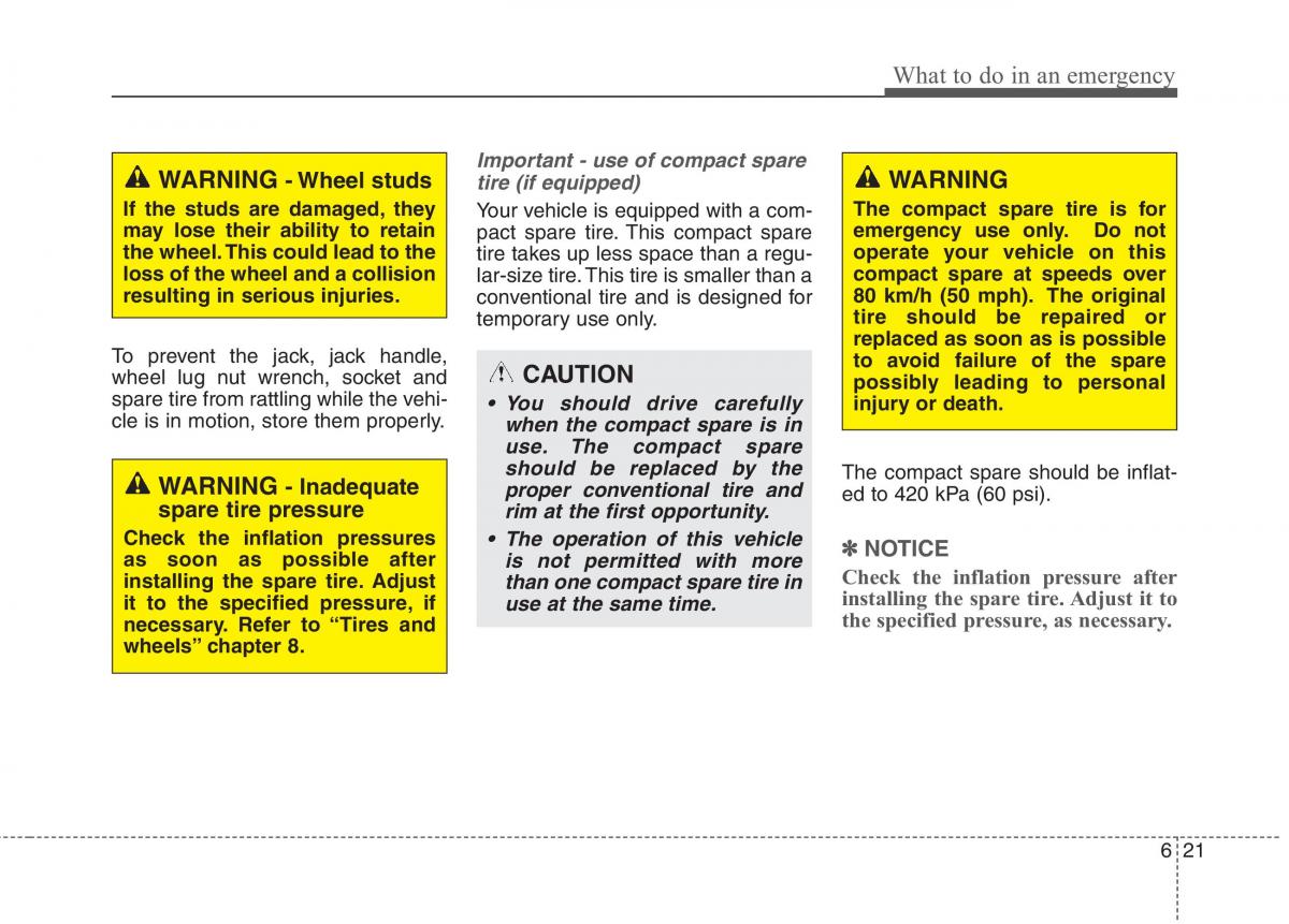 KIA Carens III 3 owners manual / page 474