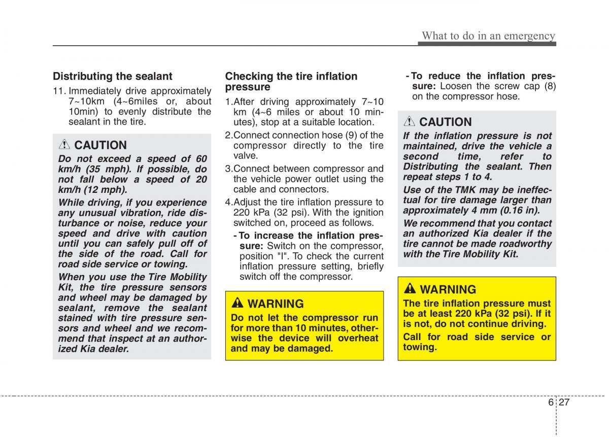 KIA Carens III 3 owners manual / page 480