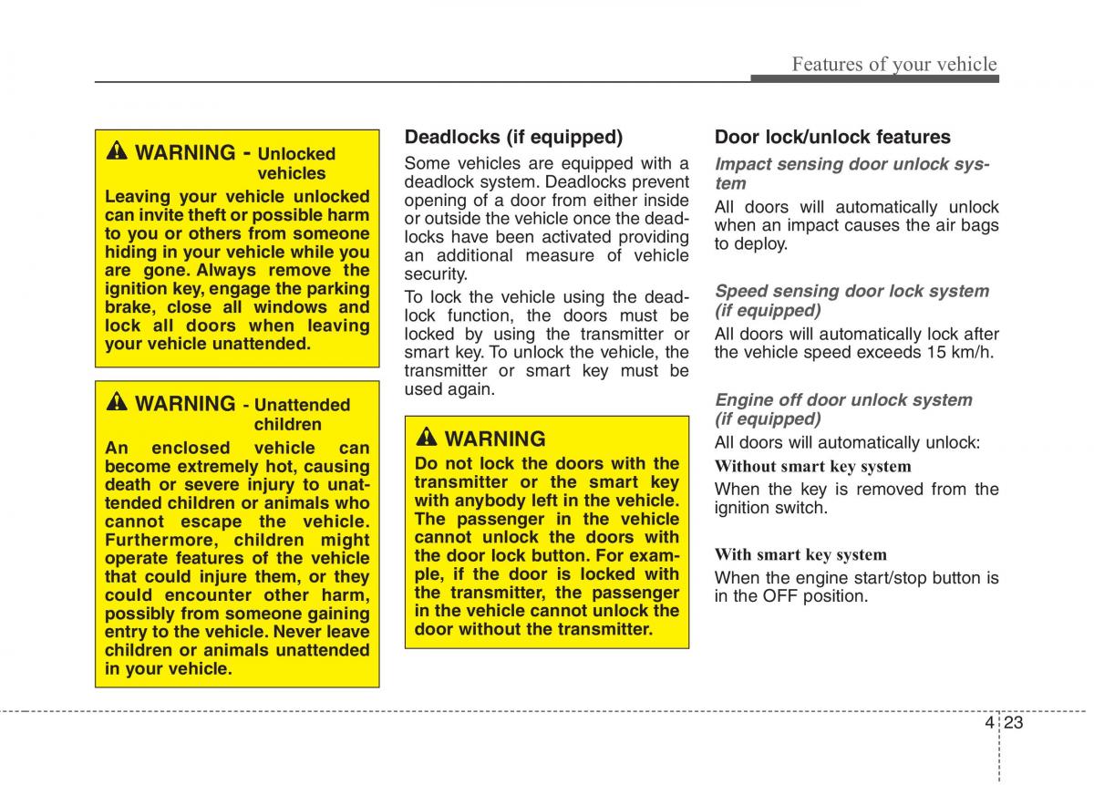 KIA Carens III 3 owners manual / page 52