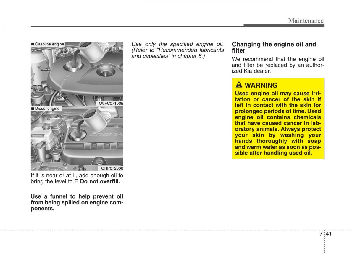 KIA Carens III 3 owners manual / page 528