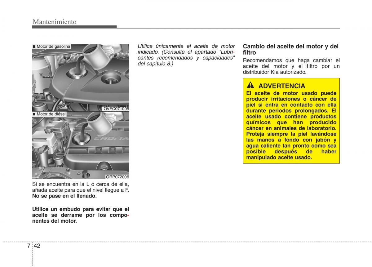 KIA Carens III 3 manual del propietario / page 598