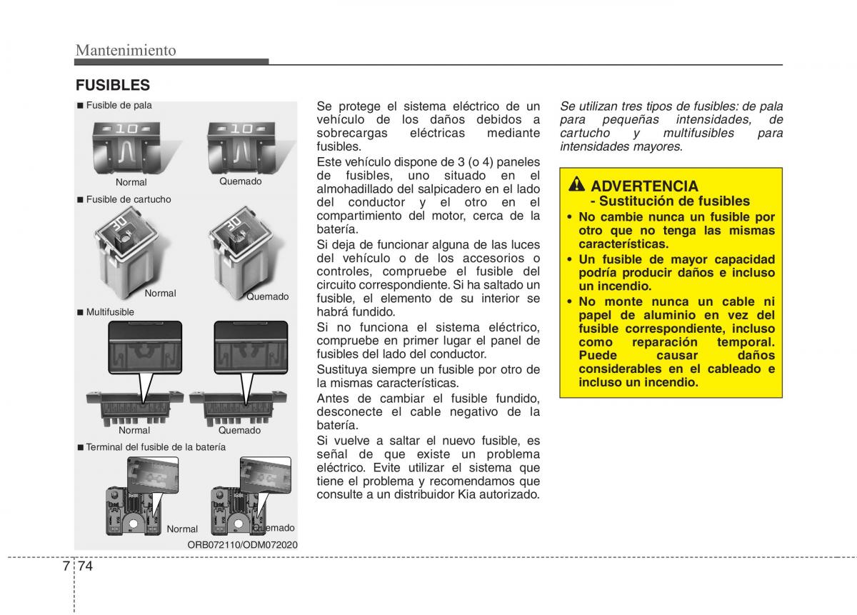 KIA Carens III 3 manual del propietario / page 630