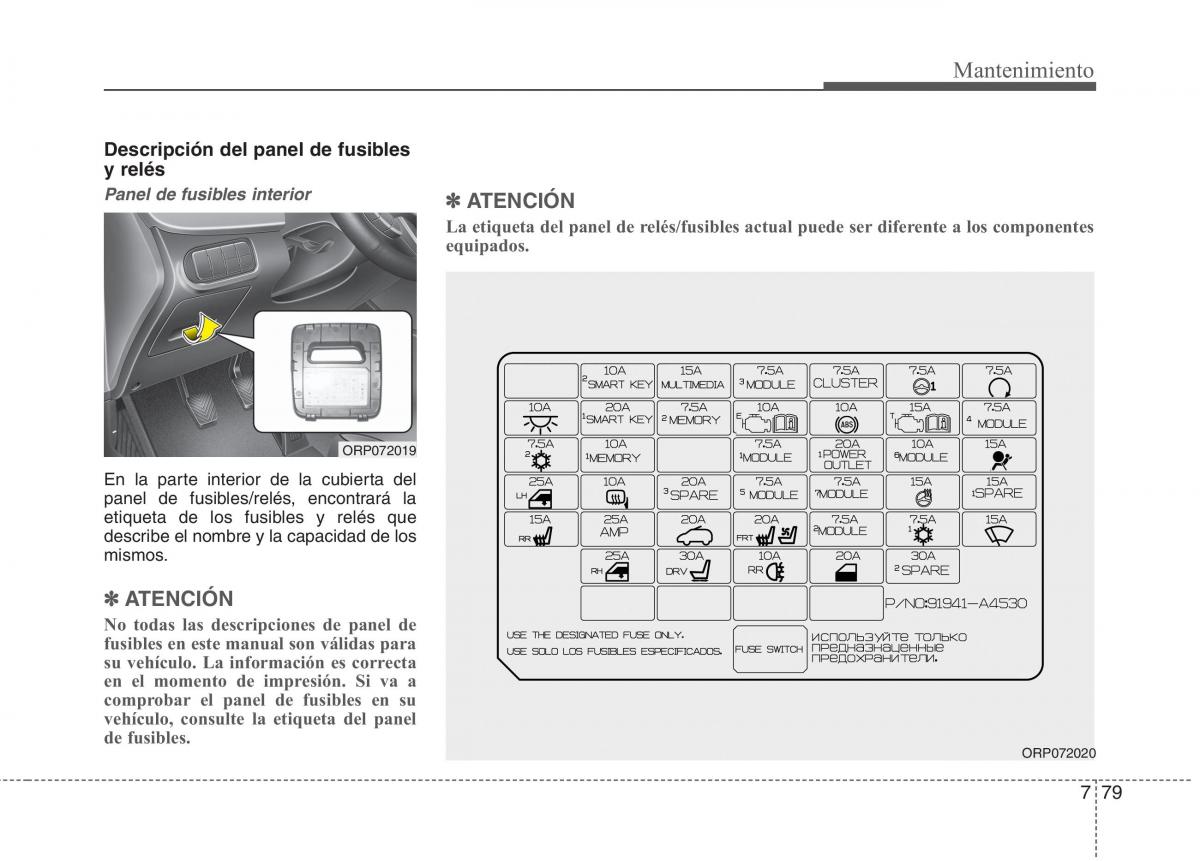 KIA Carens III 3 manual del propietario / page 635