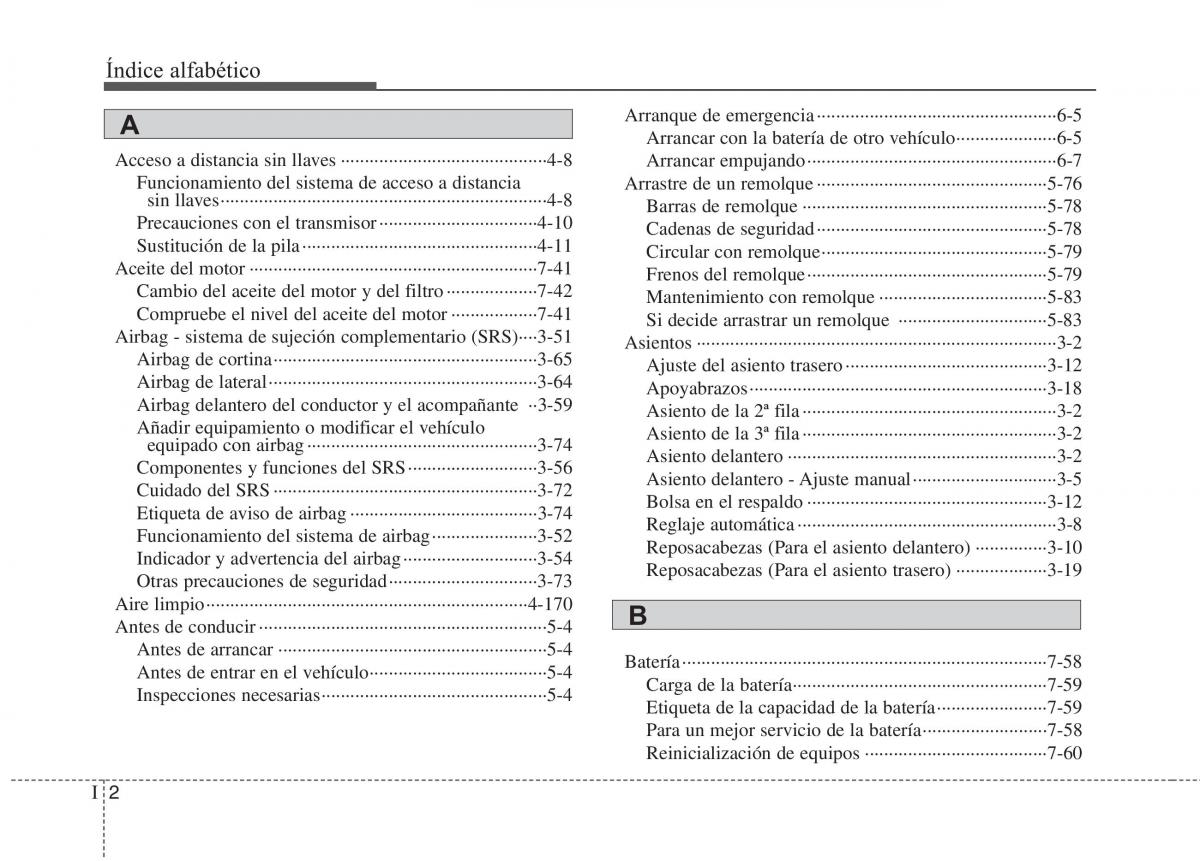 KIA Carens III 3 manual del propietario / page 689