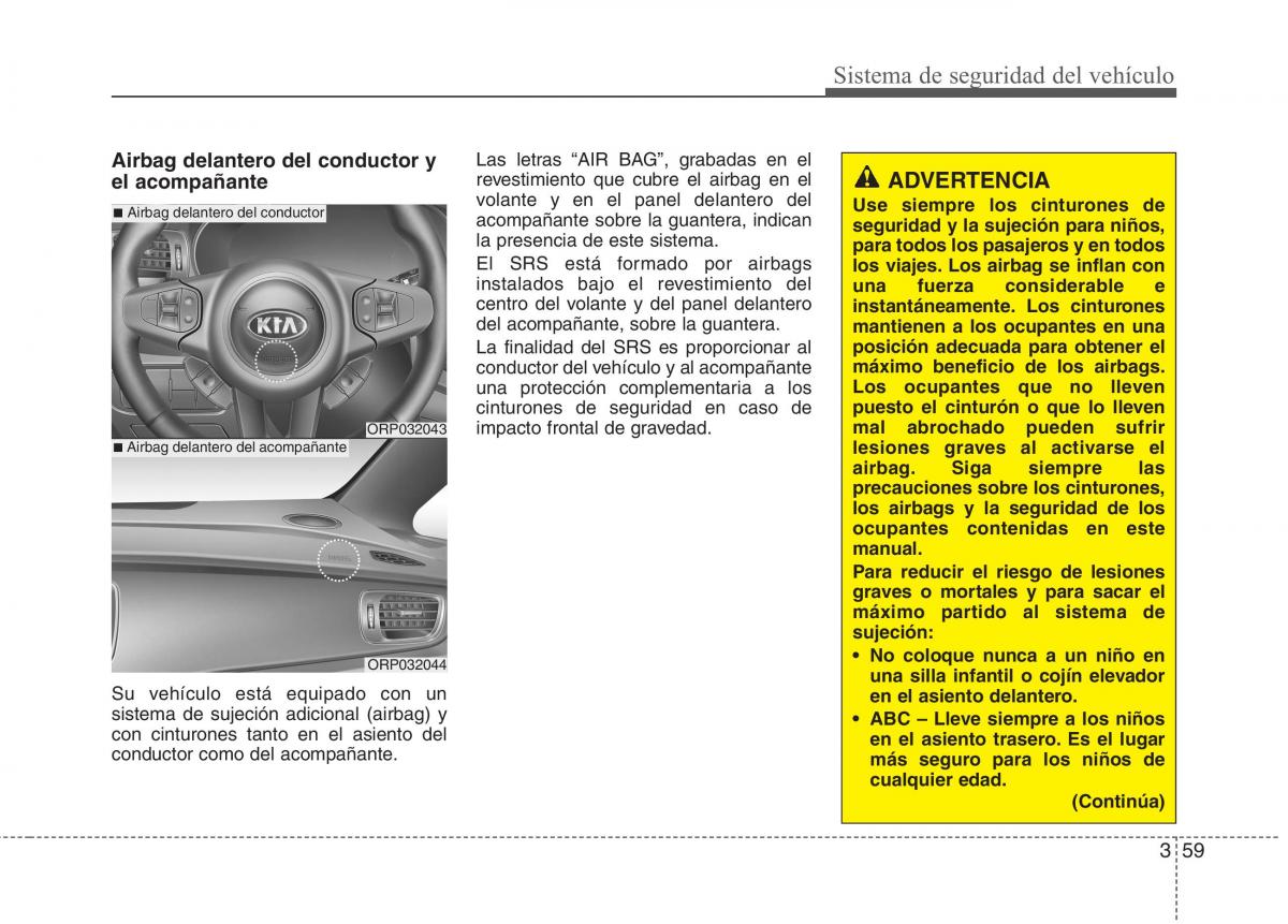 KIA Carens III 3 manual del propietario / page 72