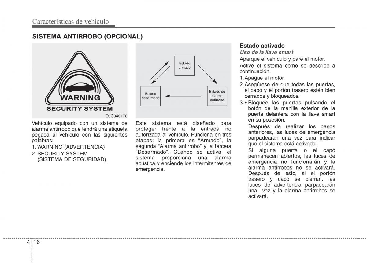 KIA Carens III 3 manual del propietario / page 103