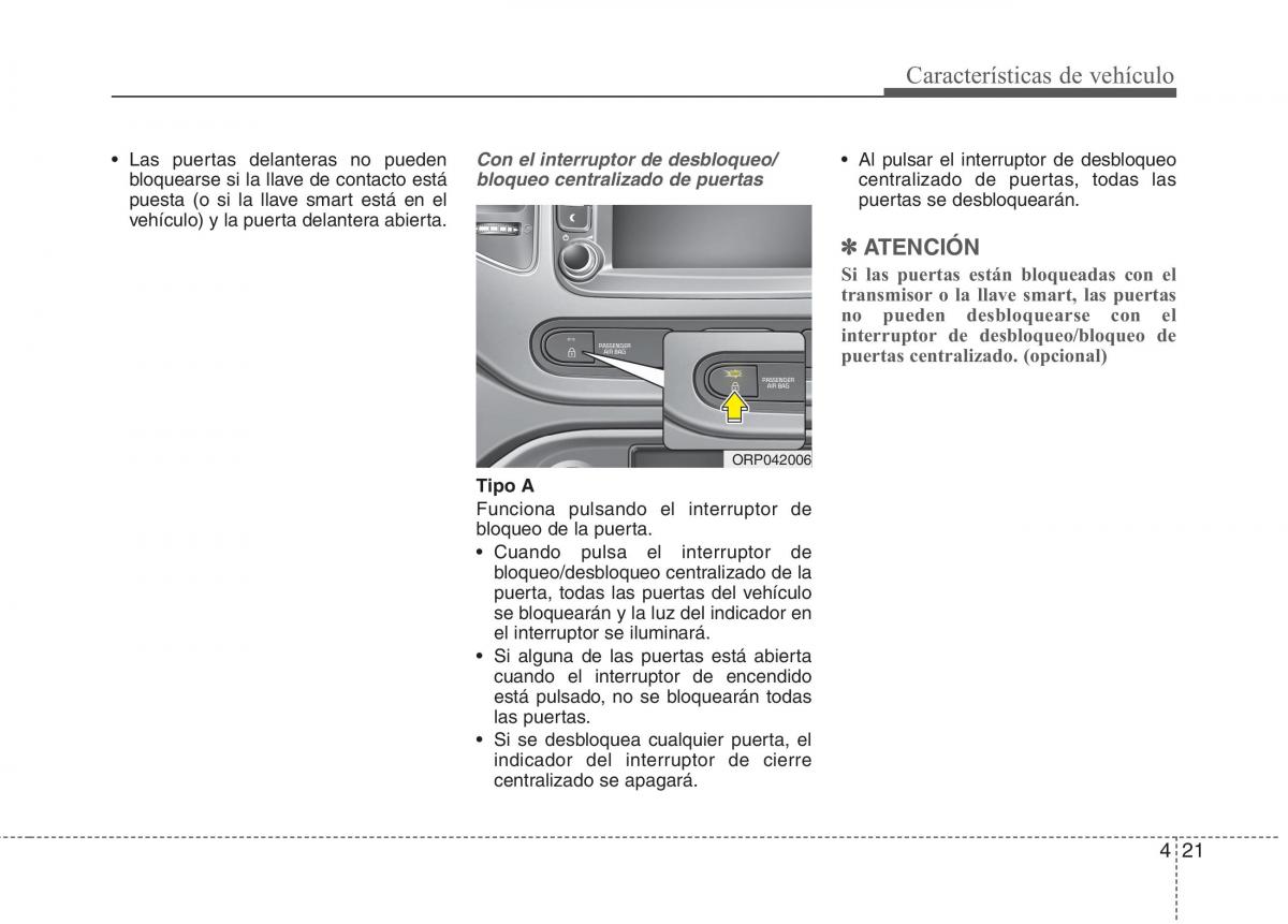 KIA Carens III 3 manual del propietario / page 108