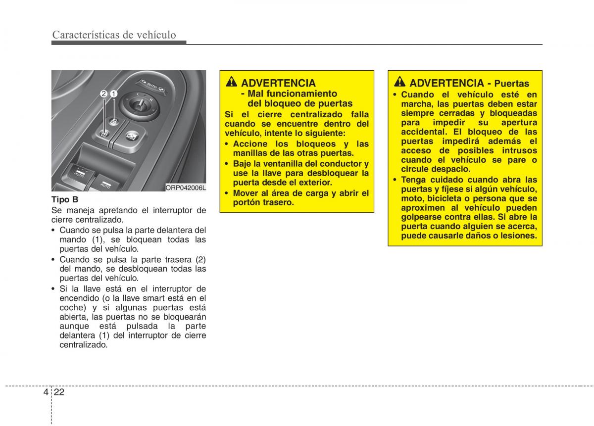 KIA Carens III 3 manual del propietario / page 109