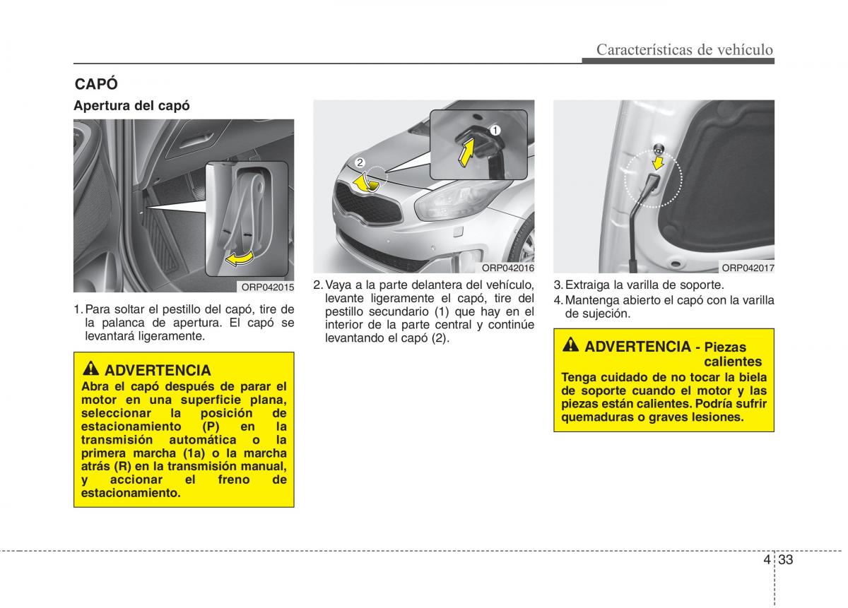 KIA Carens III 3 manual del propietario / page 120