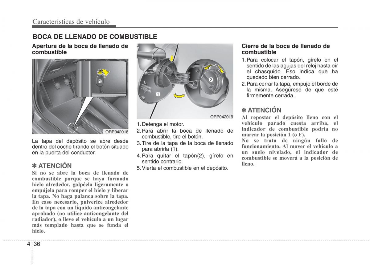 KIA Carens III 3 manual del propietario / page 123