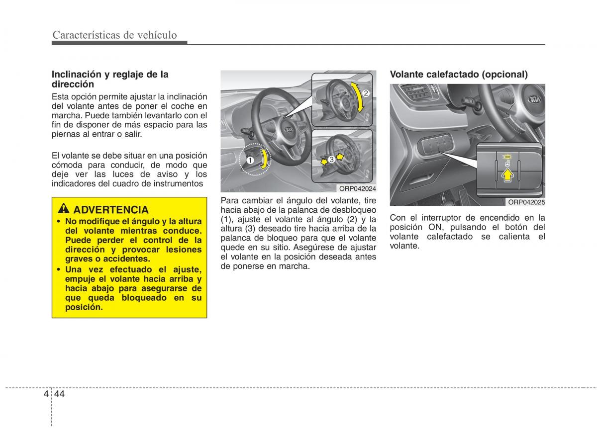 KIA Carens III 3 manual del propietario / page 131