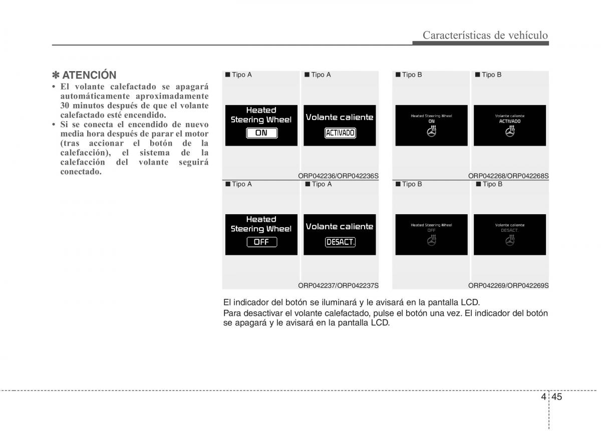 KIA Carens III 3 manual del propietario / page 132