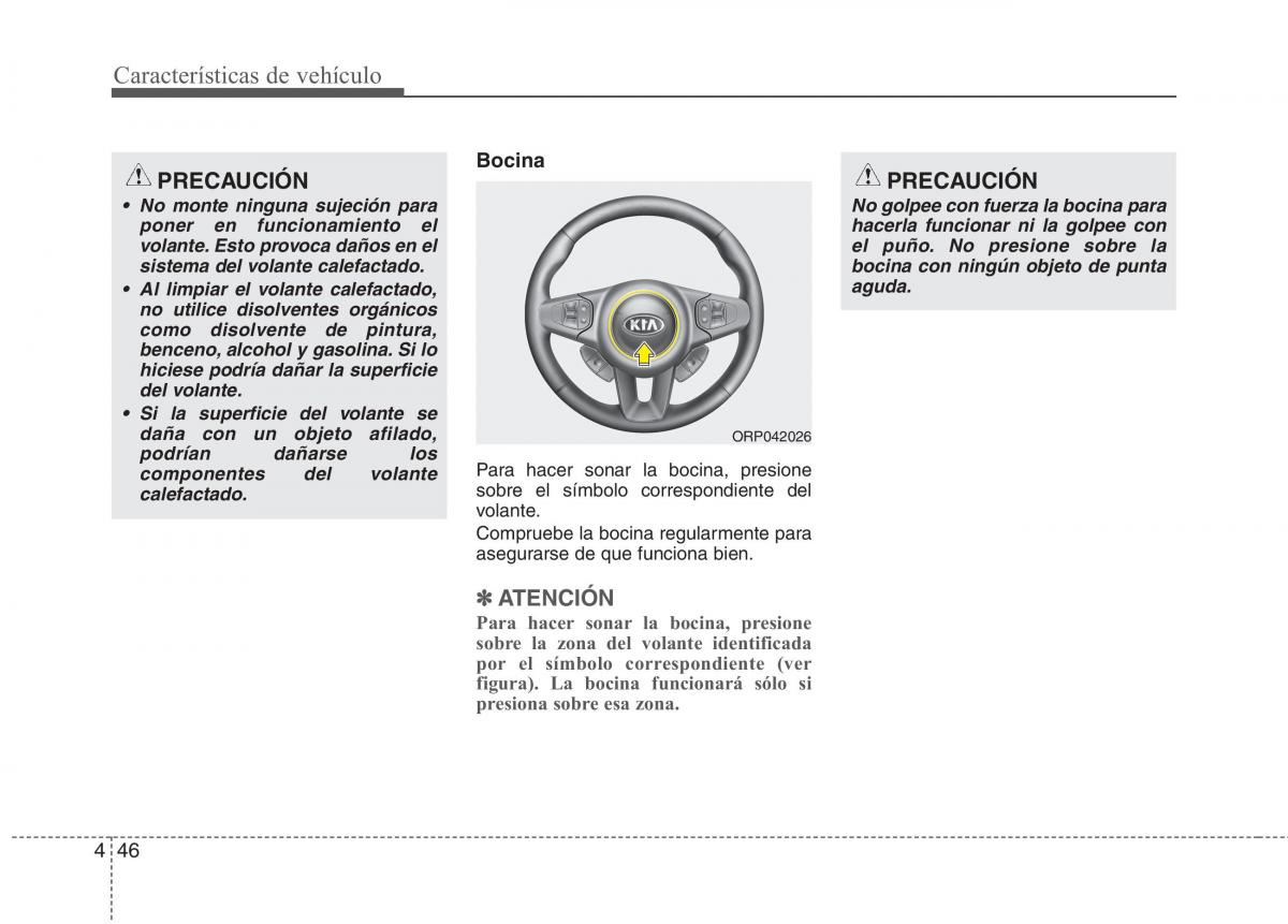 KIA Carens III 3 manual del propietario / page 133