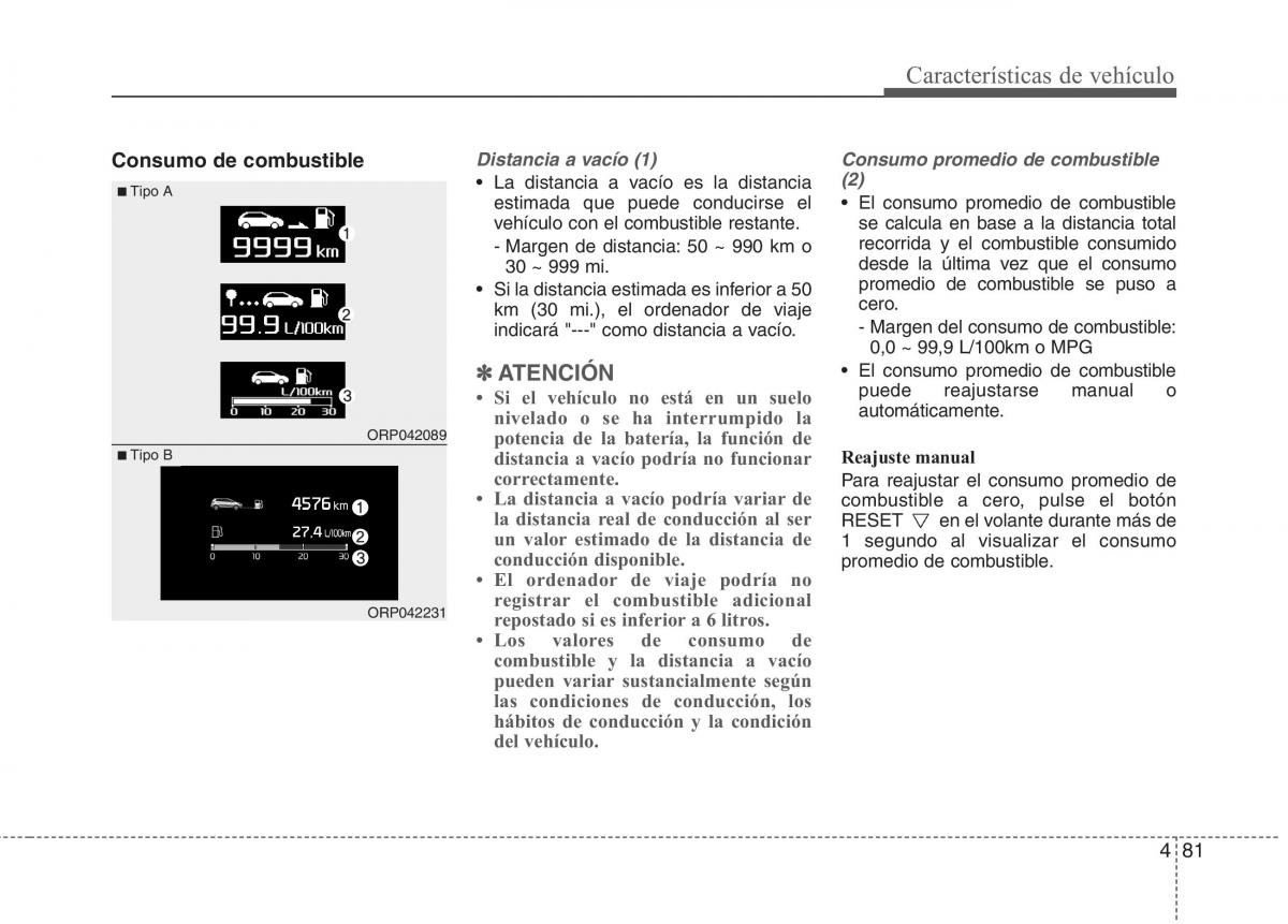 KIA Carens III 3 manual del propietario / page 168