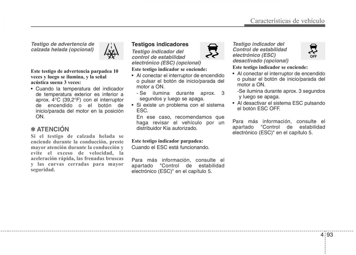 KIA Carens III 3 manual del propietario / page 180