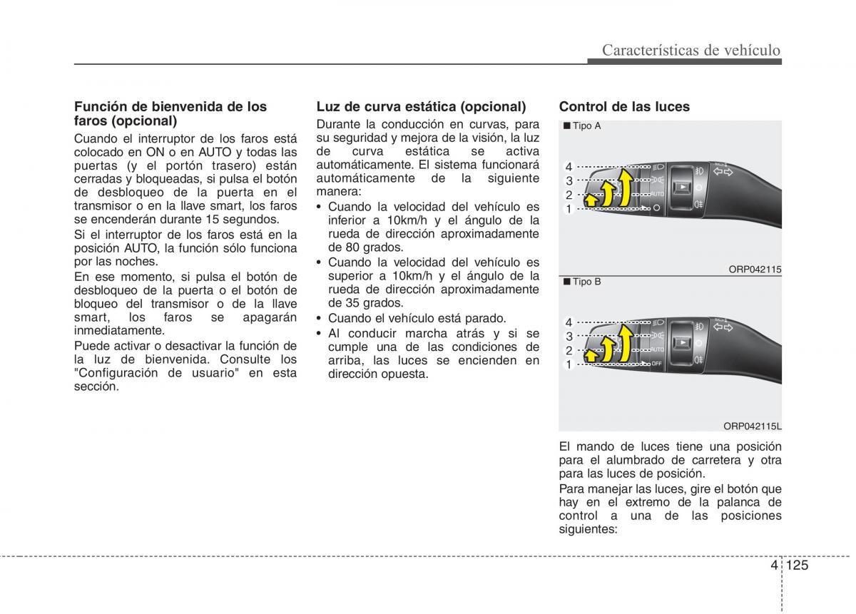 KIA Carens III 3 manual del propietario / page 212