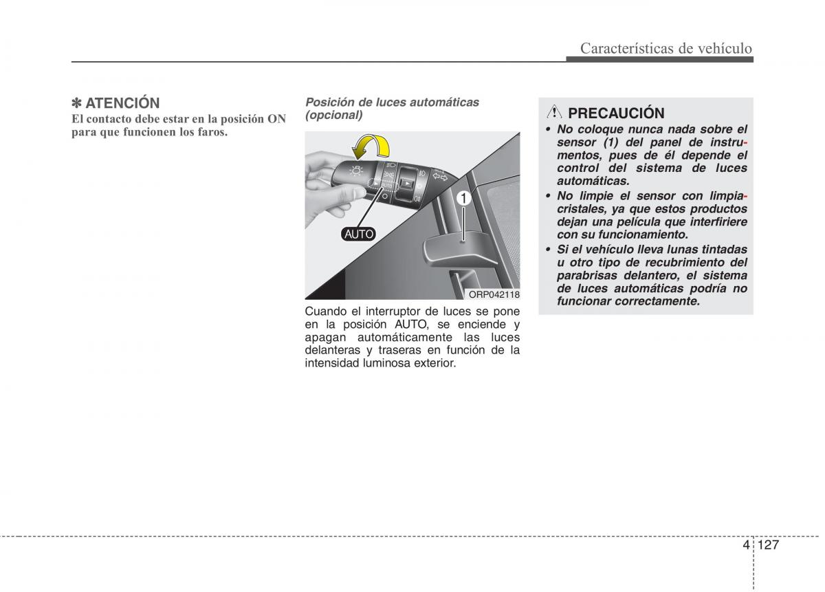 KIA Carens III 3 manual del propietario / page 214