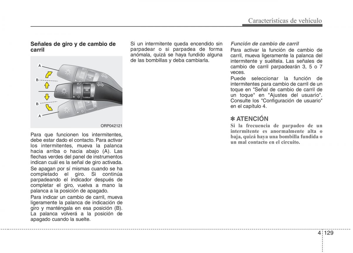 KIA Carens III 3 manual del propietario / page 216