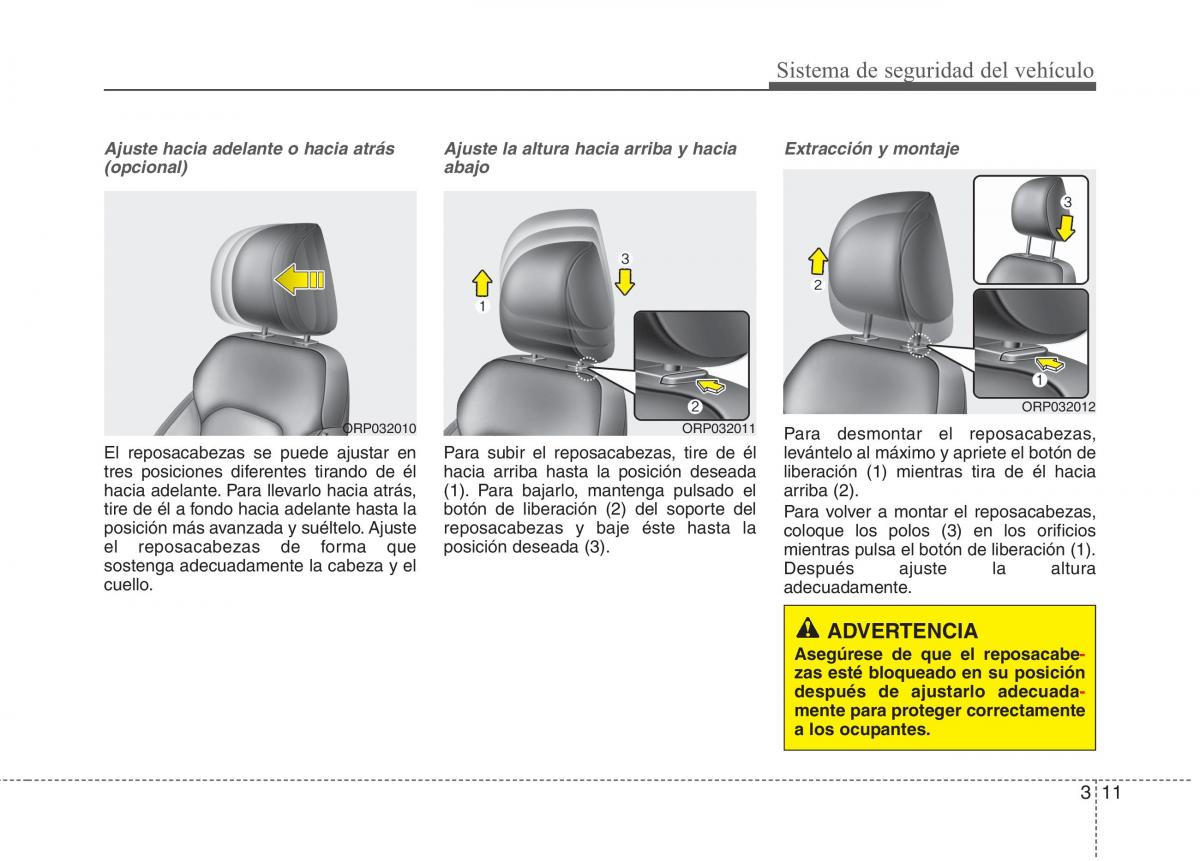 KIA Carens III 3 manual del propietario / page 24